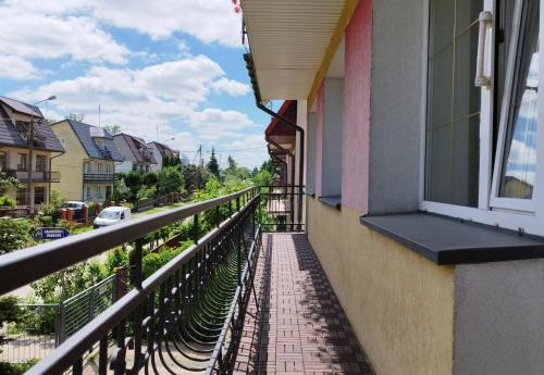 Rõdu/terrass, Pokoje Gościnne Zalewski (Pokoje Goscinne Zalewski) in Sokołów Podlaski