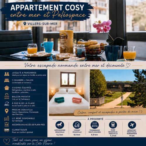 Appartement cosy entre mer et Paleospace
