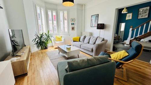 Gîte de la Marne Maison 10 pers avec Jardin
