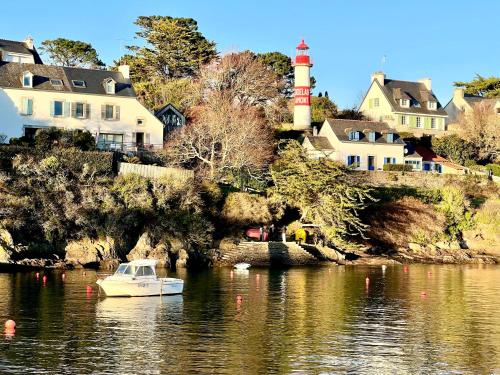Ty Kamélia - Vue sur le port, animaux admis - GR34 - Location saisonnière - Clohars-Carnoët