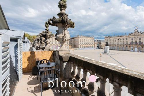 L'Émeraude Stanislas Terrasse privée sur la Place Stanislas