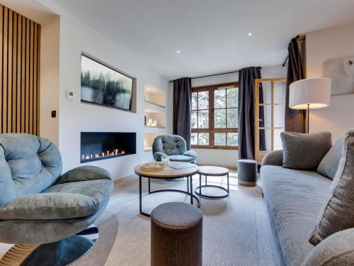 Duplex au pied des pistes avec espace détente