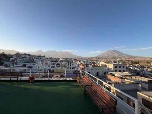 Dpto de 2 hab con terraza panoramica en Yanahuara