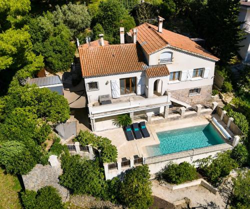 Villa Milina - Piscine chauffée et vue mer