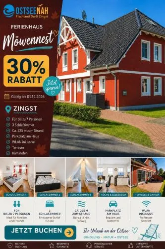 Ferienhaus Möwennest in Zingst, Deutschland