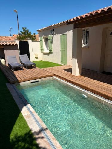 Maison provençale avec piscine privée,
