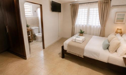 1 double bed