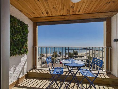 Appartement clim, vue mer, parking - 4 pers.