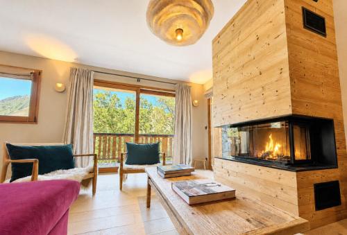 Les Chalets Du Cheval Noir - Appartement neuf 4 pièces 8 personnes avec vue la vallée MAE-2174