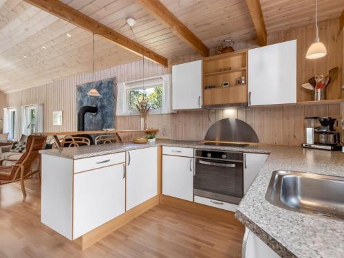 Kitchen, Holiday Home Rustam - 600m from the sea by Interhome in Vaeggerlose