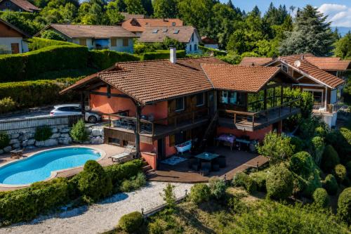 AKHET Villa panoramique avec vue Léman et Alpes