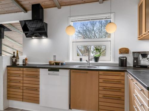 Kitchen, Holiday Home Merte - 300m from the sea by Interhome in Hals
