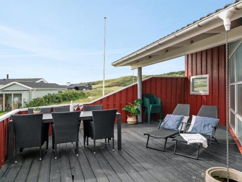 ระเบียง/ชานเรือน, Holiday Home Lien - 160m from the sea by Interhome in จอร์ริง