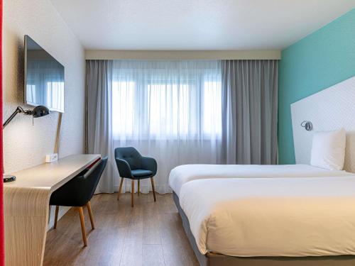 1 double bed