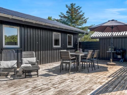 Balcony/terrace, Holiday Home Thorulf - 450m from the sea by Interhome in Hjorring