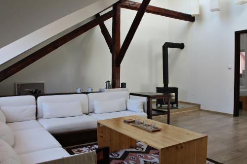 Attic with parking, near the center of ČB - 110m2 - Apartment - České Budějovice