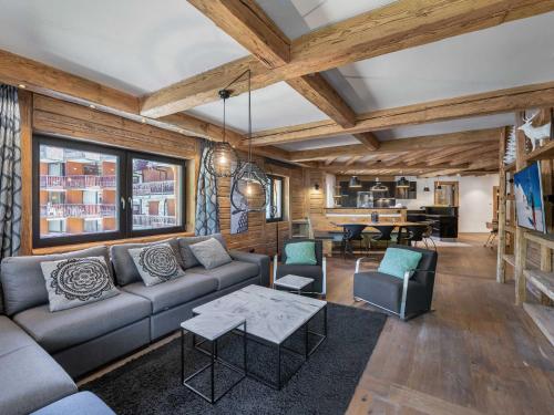 Appartement de luxe avec sauna et terrasse au centre de Val d'Isère