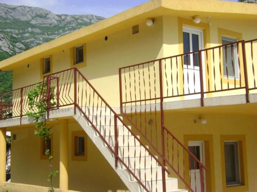Viesnīcas āriene, Apartmani Grozdanic Canj in Canj