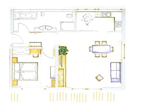 Apartment with Balcony