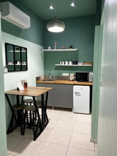 Cocina, Hotel Le Biarritz - Vichy in Vichy