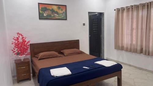 1 double bed