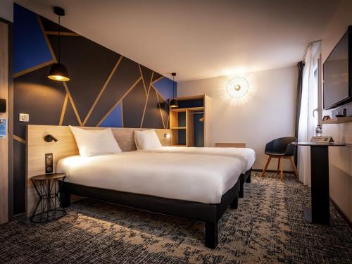 Chambre avec 2 lits
