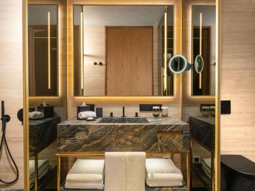 Camera, familiare, premium, 2 camere da letto, vista parziale sul mare
