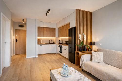 . Elegant 1-Bedroom Flat With Balcony Near Wrocław