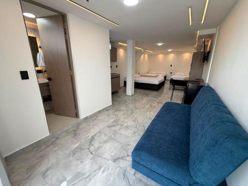 3 double beds, 1 sofa bed