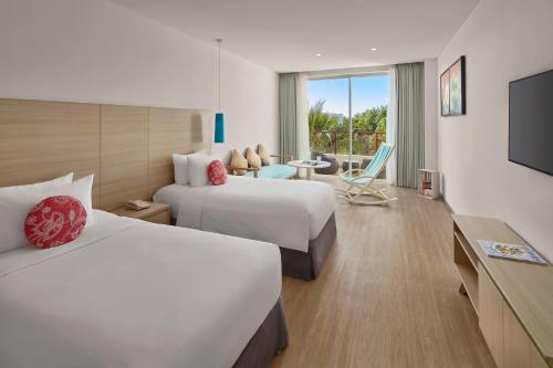 2 twin beds