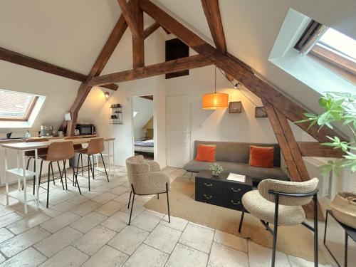 Appt cosy coeur historique+park, 5mn gare Vernon - Giverny