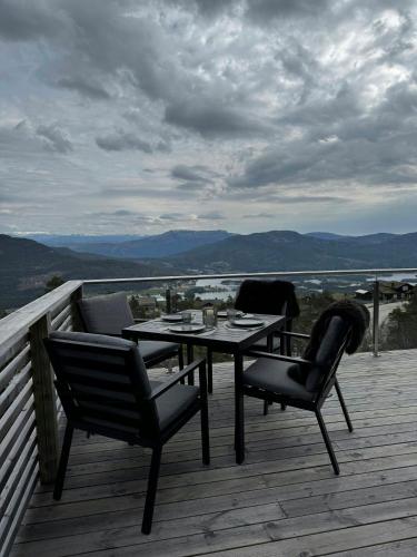 Modern cabin with panoramic views in Vradal in Vradal