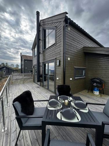 Modern cabin with panoramic views in Vradal in Vradal