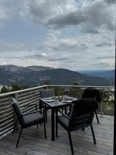 Modern cabin with panoramic views in Vradal in Vradal