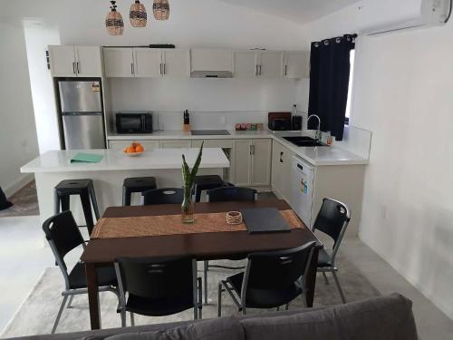 Kitchen, CJ Talofa Lava 3BR Villa - Savaii's Historic Lava Fields & Oceanfront Retreat in Fagamalo
