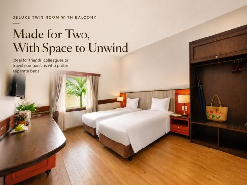 2 twin beds