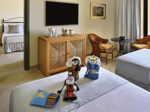 1 double bed