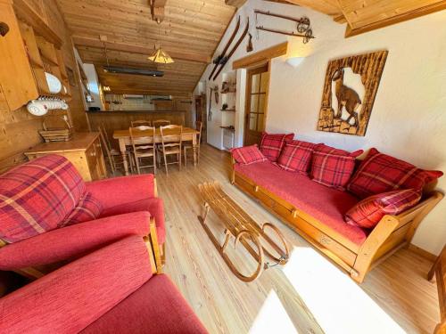 Résidence Altitude - Appartement 3 pièces cabine pour 6 personnes avec grand balcon MAE-3621