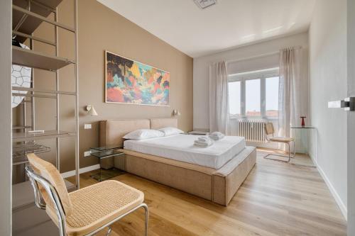 1-BR Navigli View - Central Milan - AC - Top Floor