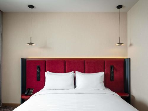 Chambre double, privilège, vue sur la ville