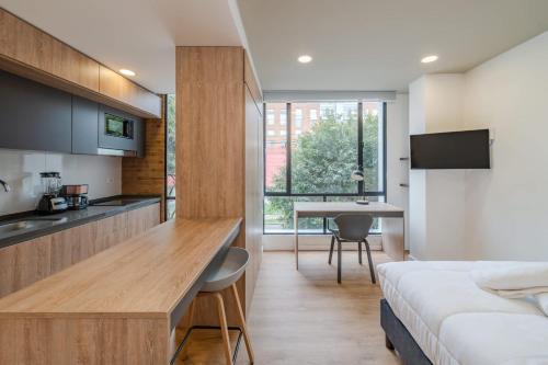 Apartamento moderno de una habitacion en Bogota