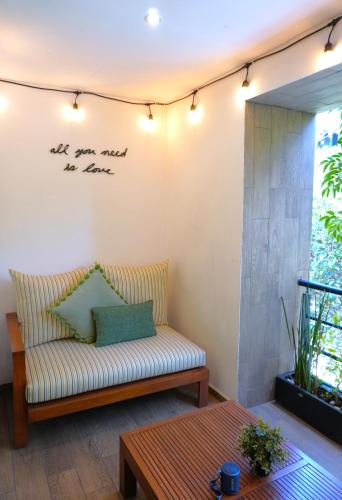 Loft con balcón en Roma Norte