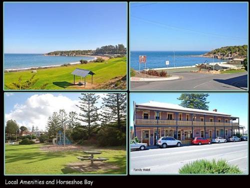 Port Elliot Beachcomber on Horseshoe Bay linen included spotless