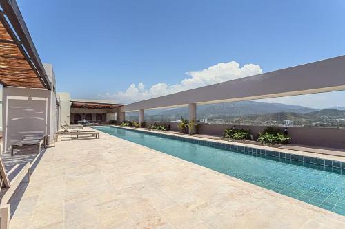 Apto Soñado con Piscina, Jacuzzi y Gran Vista