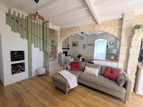 Jagatud salong / TV-ala, Le gîte de l'Arche, la parenthèse nature (Le gite de l'Arche, la parenthese nature) in Brie Sous Archiac
