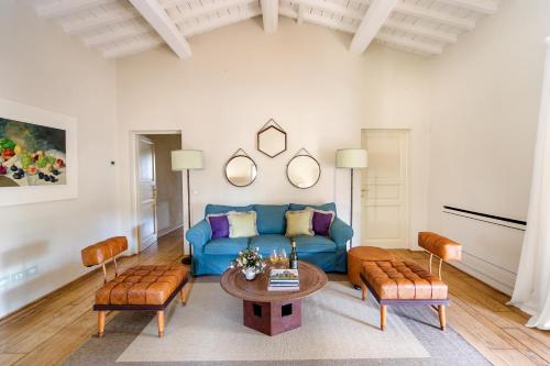 Közös társalgó / TV, Borgo Del Cabreo in Montefioralle