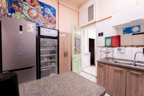 Cucina, Nomada Eco-Hostal in Valparaíso