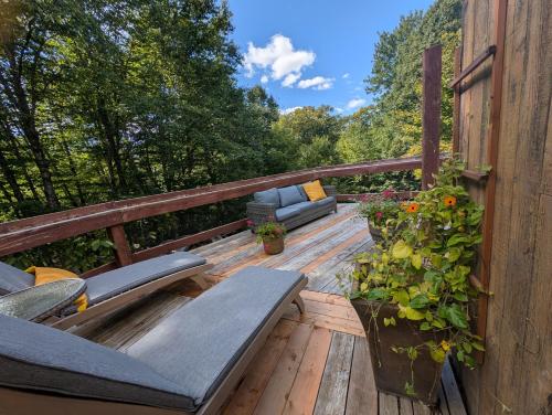 Buitenkant, Cottage Jacques Cartier in Stoneham (QC)