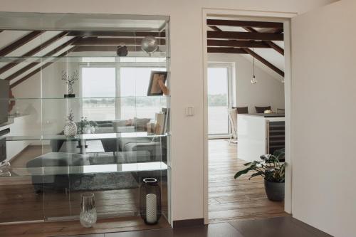 Juwel am Stadtrand von Wien - Loft mit Weitblick in Korneuburg