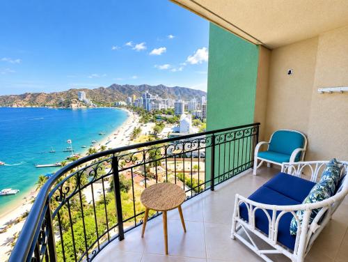 Apartamento con vista al mar en el Rodadero